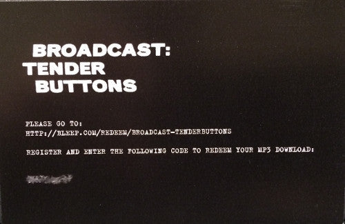 Broadcast - Tender Buttons | Mint (M) Mint (M)