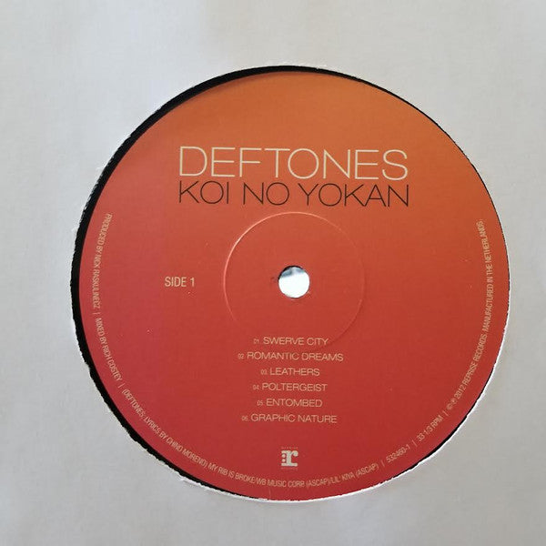 Deftones - Koi No Yokan | Mint (M) Mint (M)