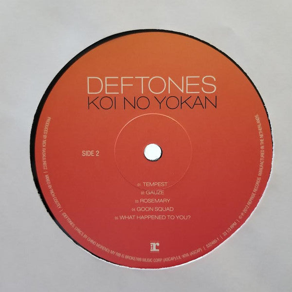 Deftones - Koi No Yokan | Mint (M) Mint (M)