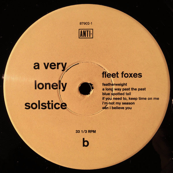 Fleet Foxes - A Very Lonely Solstice | Mint (M) Mint (M)