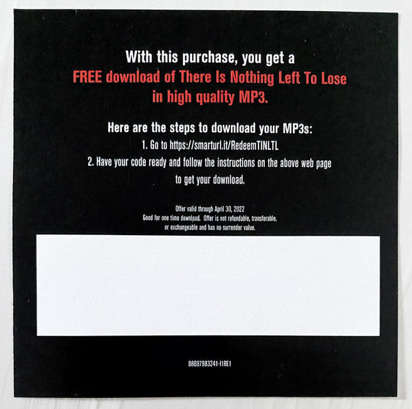Foo Fighters - There Is Nothing Left To Lose | Mint (M) Mint (M)