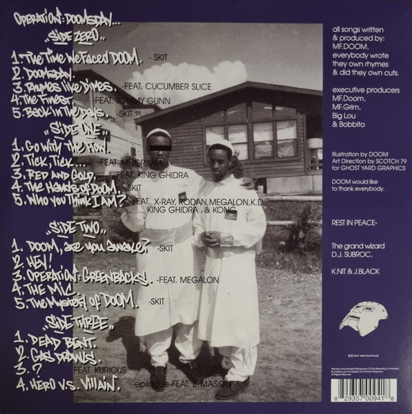MF DOOM - Operation: Doomsday | Mint (M) Mint (M)