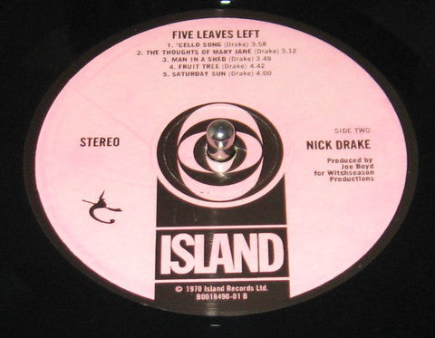 Nick Drake - Five Leaves Left (Vinyl) | Mint (M) Mint (M)