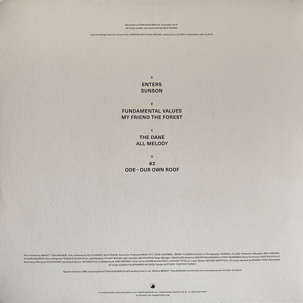 Nils Frahm - Tripping With Nils Frahm (2xVINYL) | Mint (M) Mint (M)