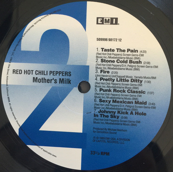 Red Hot Chili Peppers - Mothers Milk | Mint (M) Mint (M)