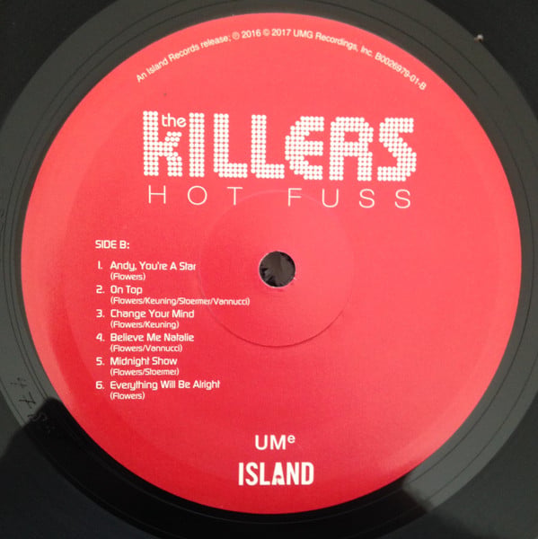 The Killers - Hot Fuss (VINYL) | Mint (M) Mint (M)