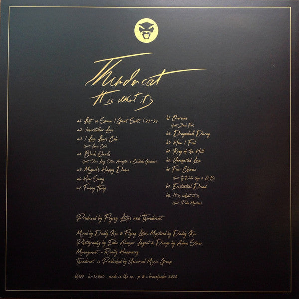 Thundercat - It Is What It Is (RED VINYL) | Mint (M) Mint (M)